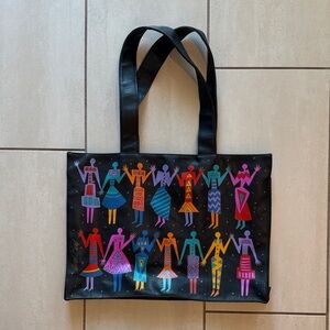 Colorful Patterned Tote Bag